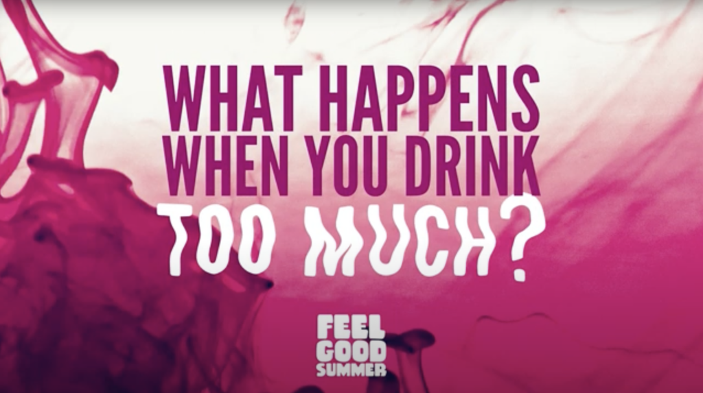 What happens when you drink too much video still